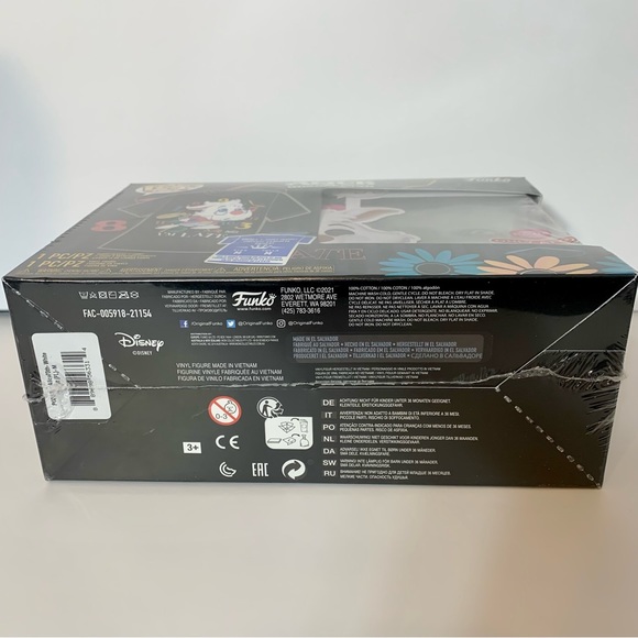 NWT. Funko POP & tee Alice in Wonderland- White Rabbit Flocked - Picture 9 of 9